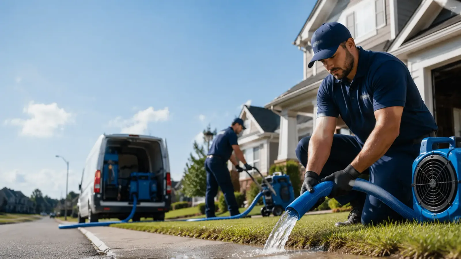 Flood Damage Restoration in Joy, IL